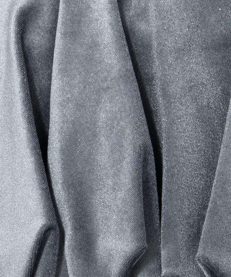 LilyBrown リリーブラウン ペプラムベロアドレス ブルー系 | 結婚式