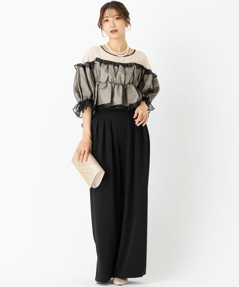 et.UNiVER エト.ユニヴェール ビックカラーセットアップドレス その他