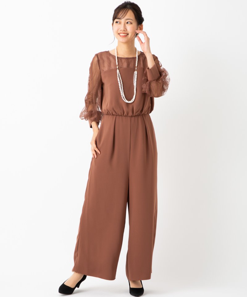 Aimer エメ レーストップス×フレアーパンツ2WAYセットアップパンツ