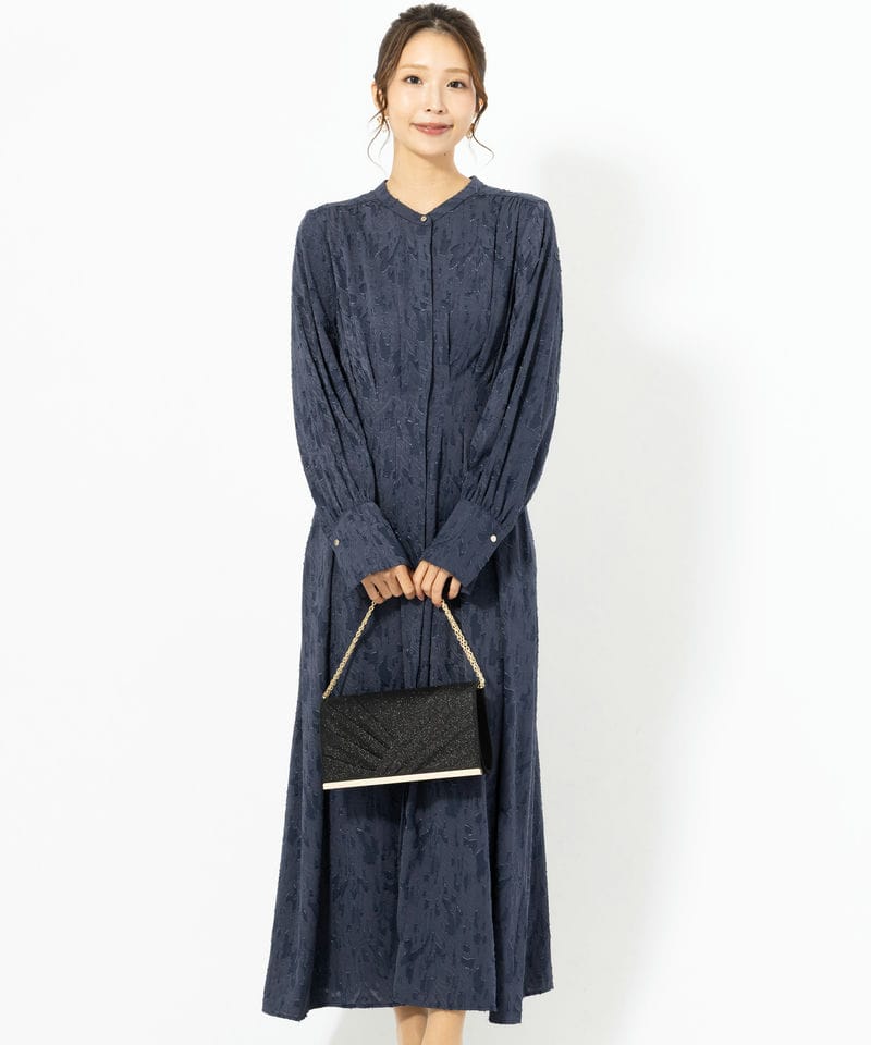 Select Shop 【ドレス2点セット】ジャガードパフスリーブドレス その他