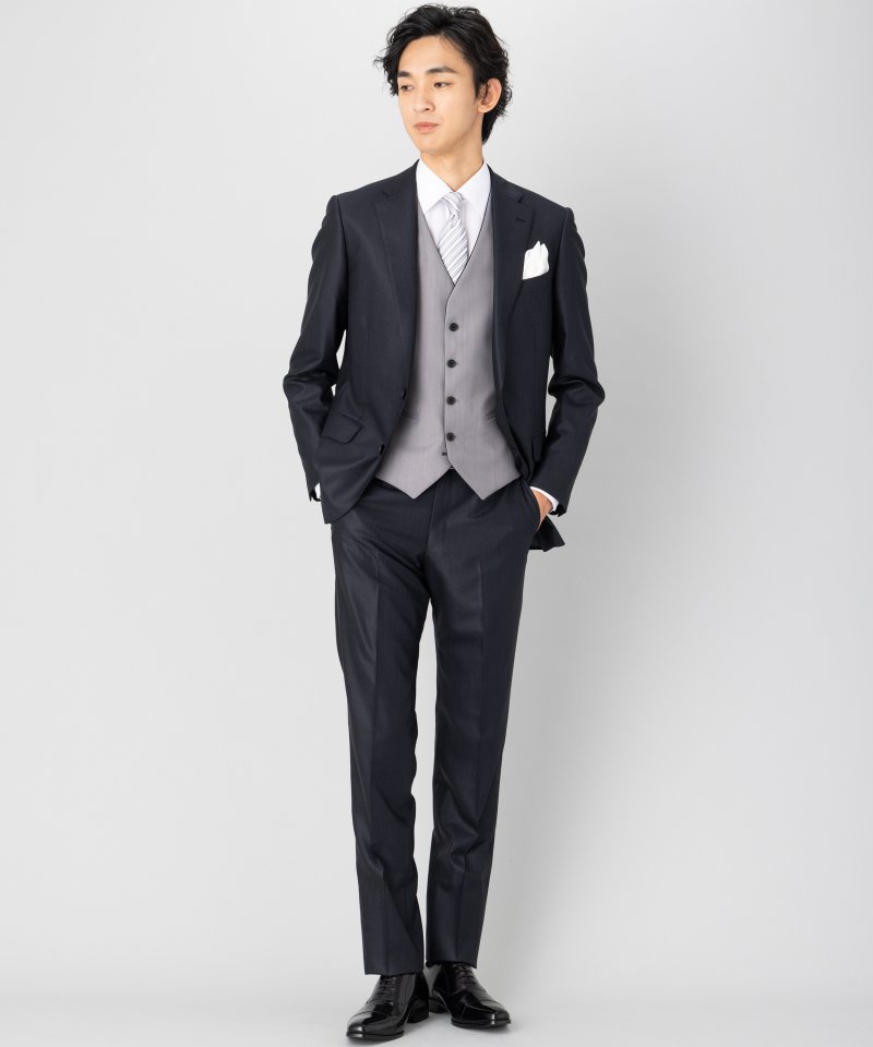 Select Shop 【7点セット】3ピースカラーフォーマルスーツセット