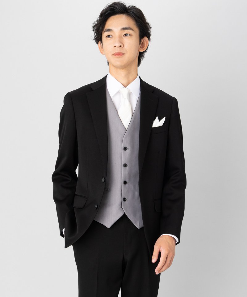 ORIHICA オリヒカ 【7点セット】シャドーストライプフォーマルスーツ
