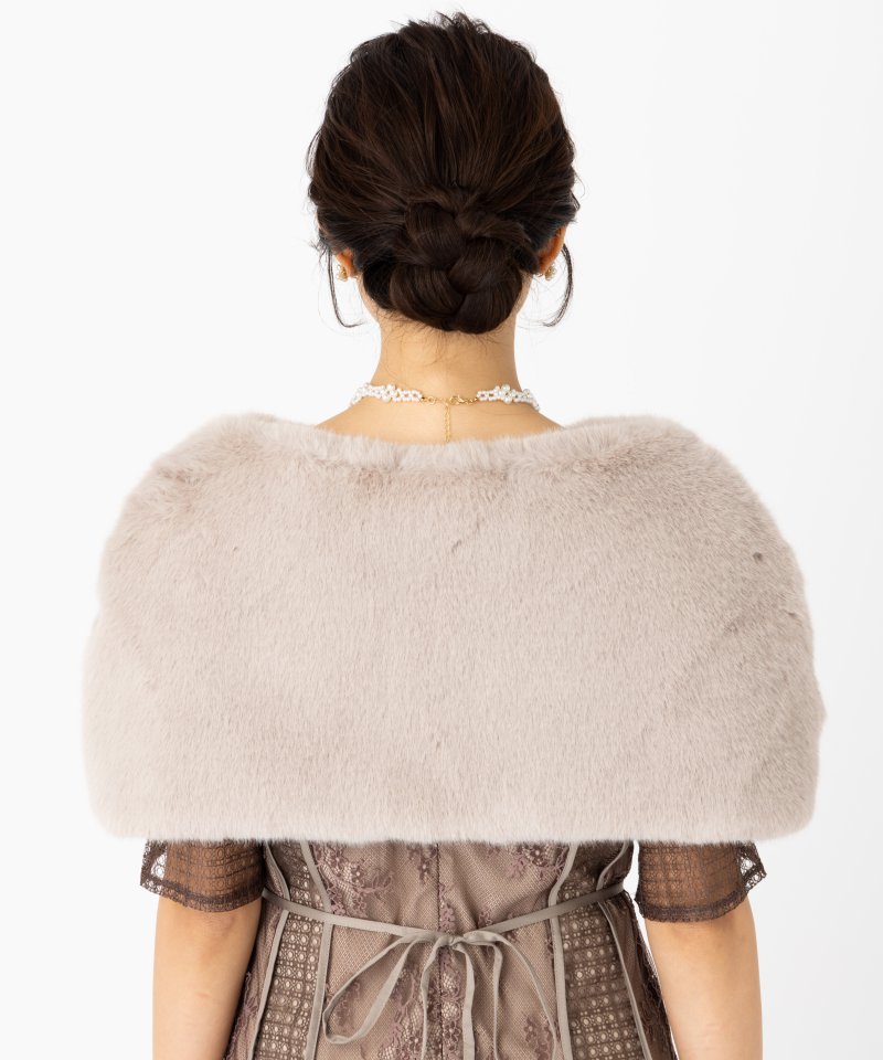 CELFORD セルフォード エコファーケープ ベージュ系 | 結婚式