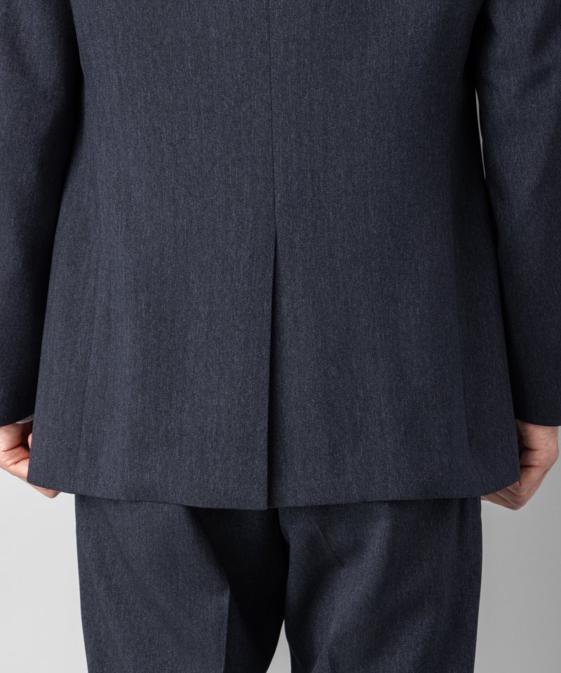 Select Shop ヘリンボーン3ピーススーツ ネイビー系 | 結婚式