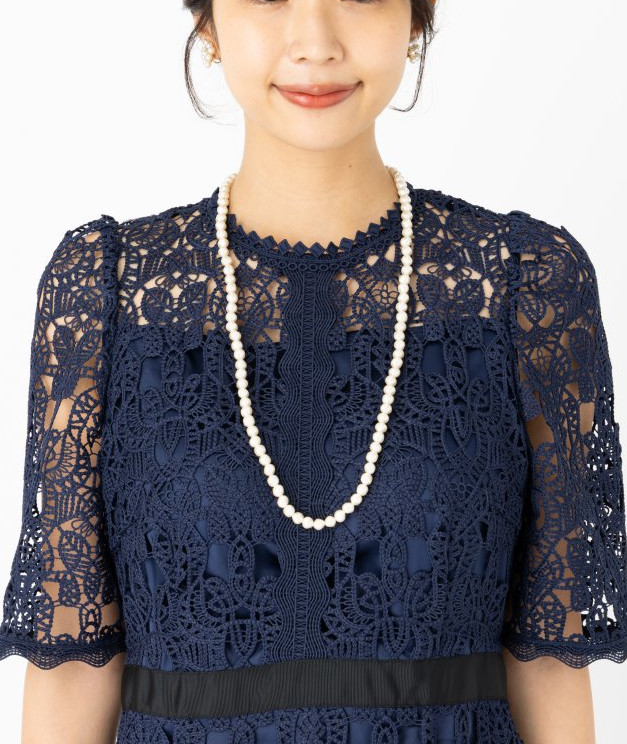 CELFORD セルフォード レースマーメイドドレス ネイビー系 | 結婚式