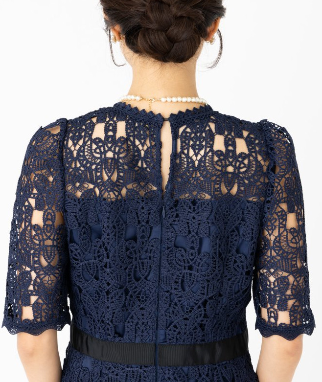 CELFORD セルフォード レースマーメイドドレス ネイビー系 | 結婚式