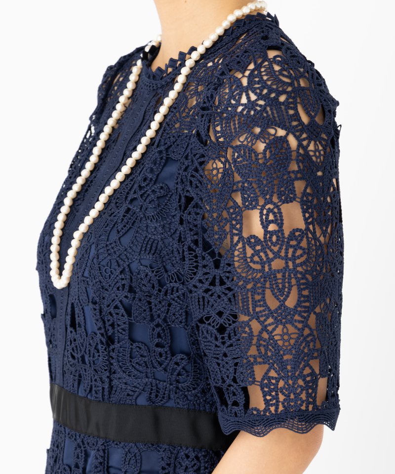 CELFORD セルフォード レースマーメイドドレス ネイビー系 | 結婚式