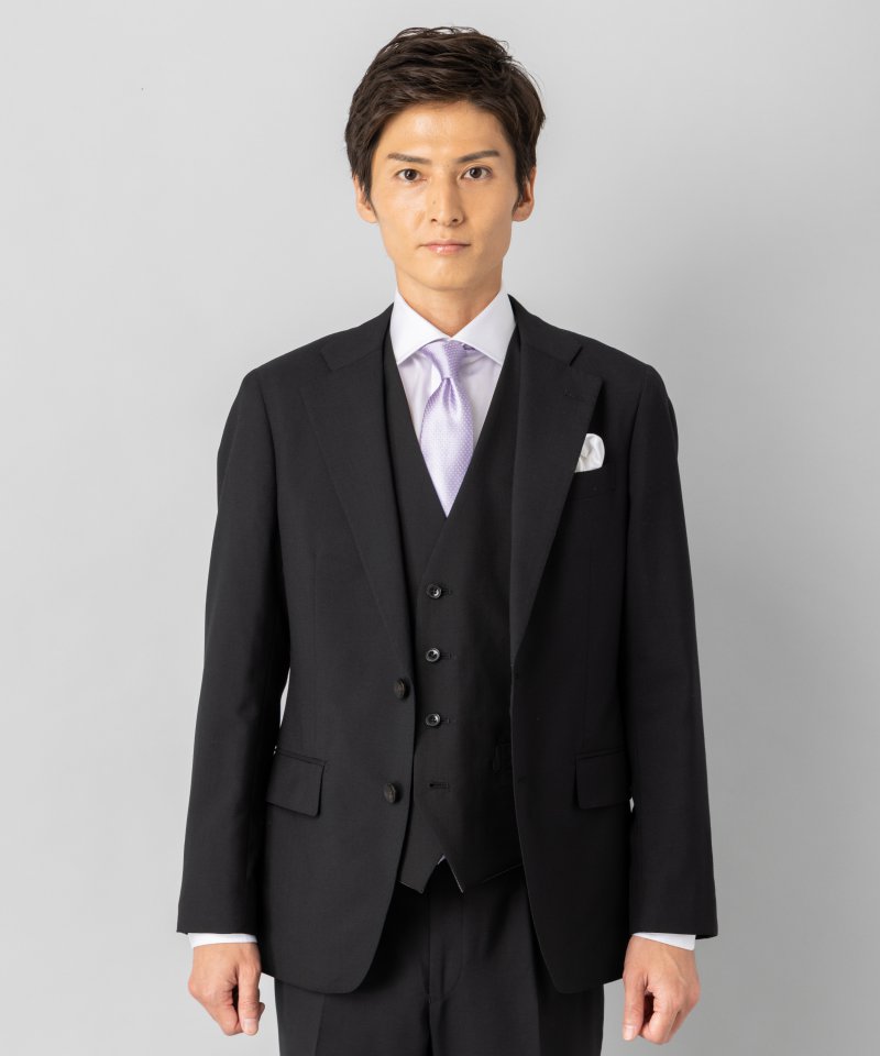 SUIT SELECT スーツセレクト レギュラーフィットスリーピーススーツ