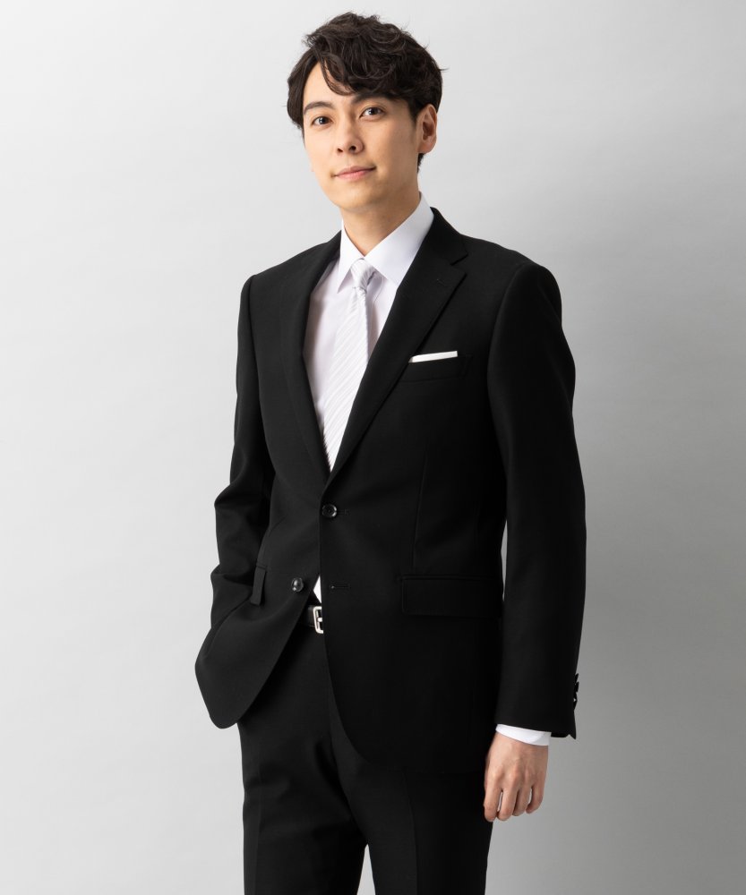 Select Shop 【6点セット】2ピースフォーマルスーツセット ブラック系 Select Shop 【6点セット】2ピースフォーマルスーツセット ブラック系