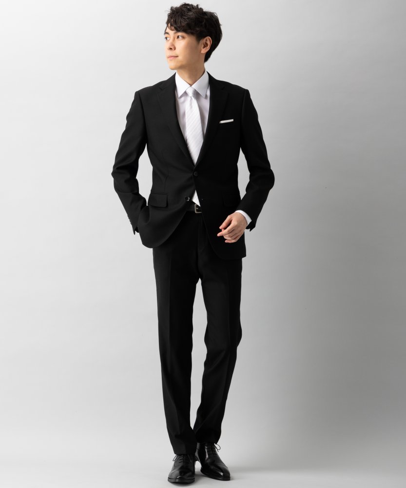 Select Shop 【6点セット】2ピースフォーマルスーツセット ブラック系