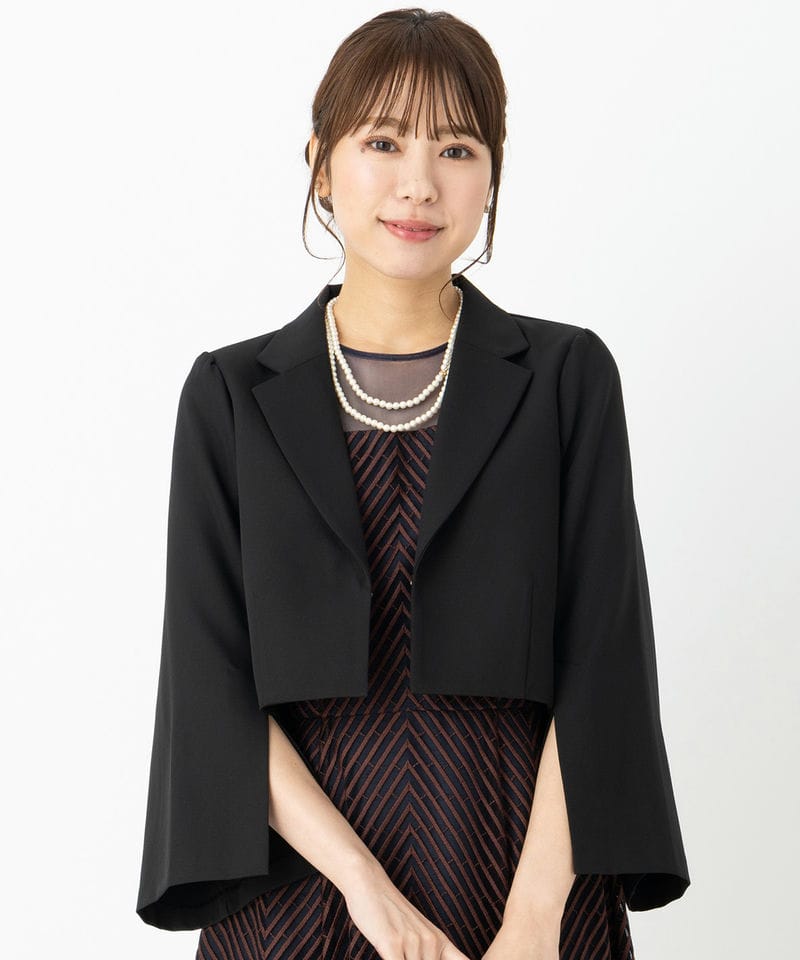 HARE ハレ 2Pレースキリカエジャケットドレス ブラック系 | 結婚式