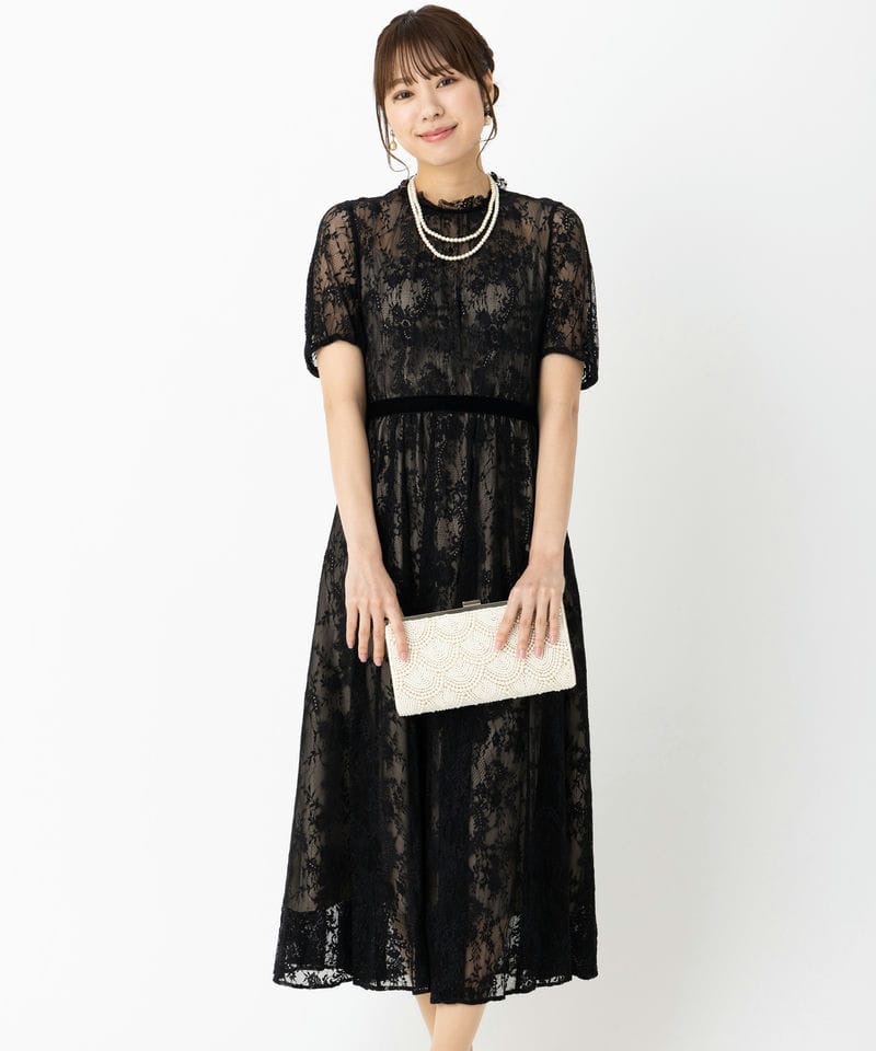 JILL STUART 【ドレス2点SET】チューリップカラーレースドレス