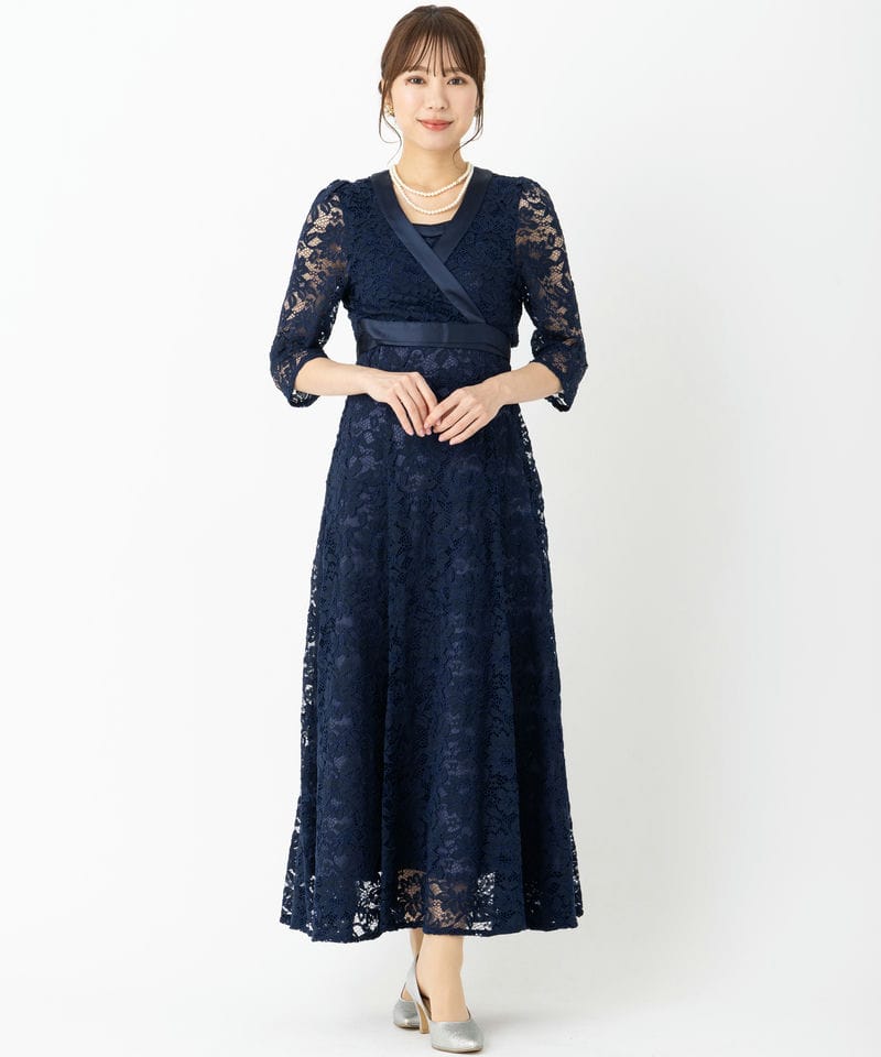 form forma 【マザーズドレス】フォルムフォルマ ジャガードレース