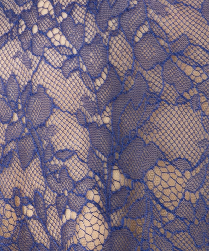 GRACE CONTINENTAL グレースコンチネンタル レースプリーツ切替ドレス