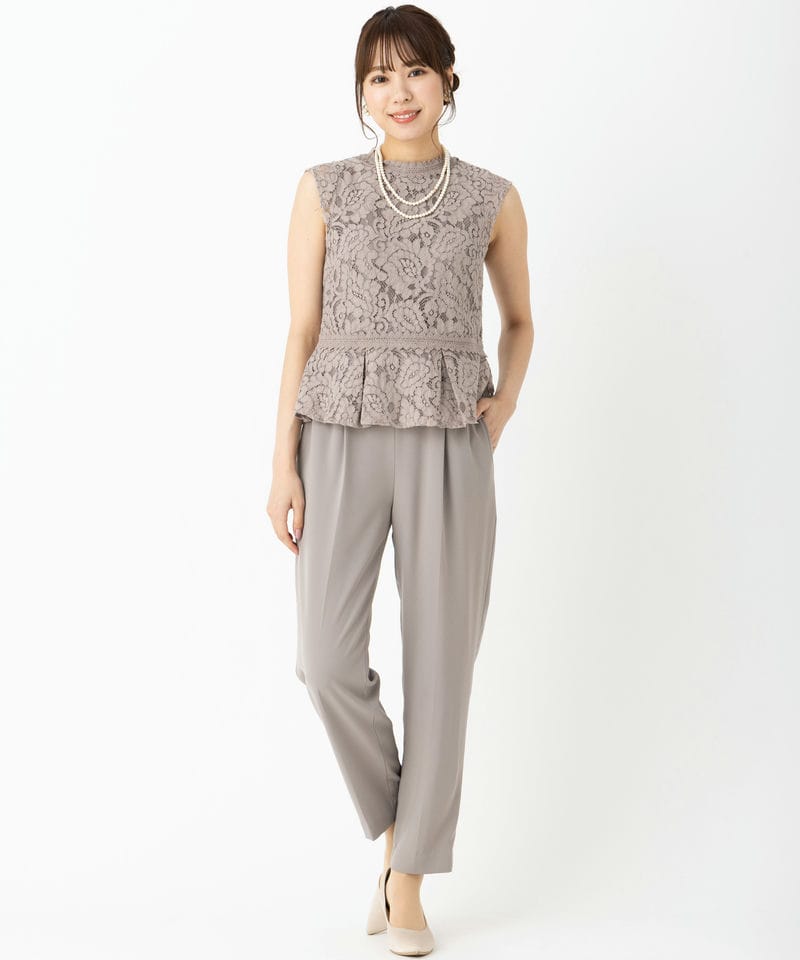 NATURAL BEAUTY BASIC ナチュラルビューティーベーシック ペプラム 