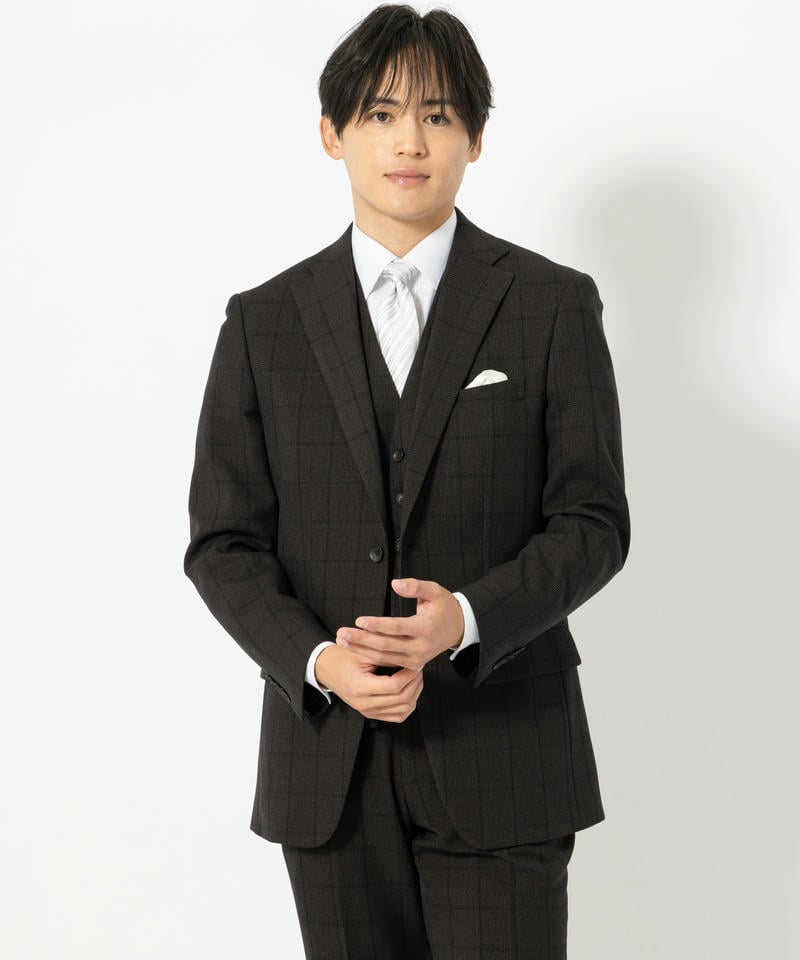 Select Shop 3ピースカラーフォーマルスーツ グレー系 | 結婚式