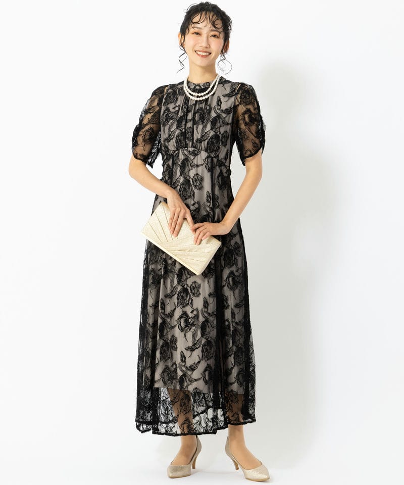 JILL STUART 【ドレス2点SET】チューリップカラーレースドレス