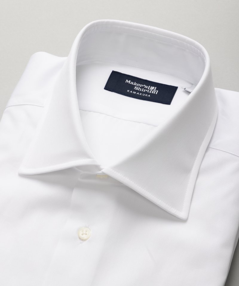 Maker's Shirt 鎌倉 ブロードクロスセミワイドカラーシャツ その他 x