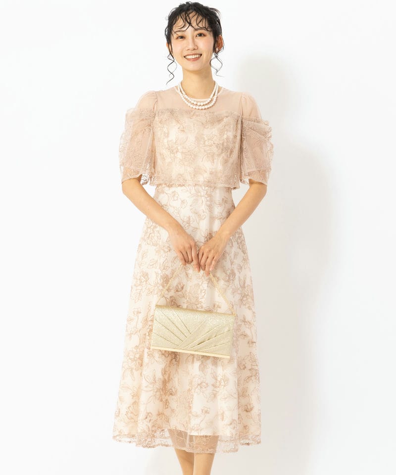 SNIDEL スナイデル シャイニーレースドレス その他 x ブルー系 | 結婚