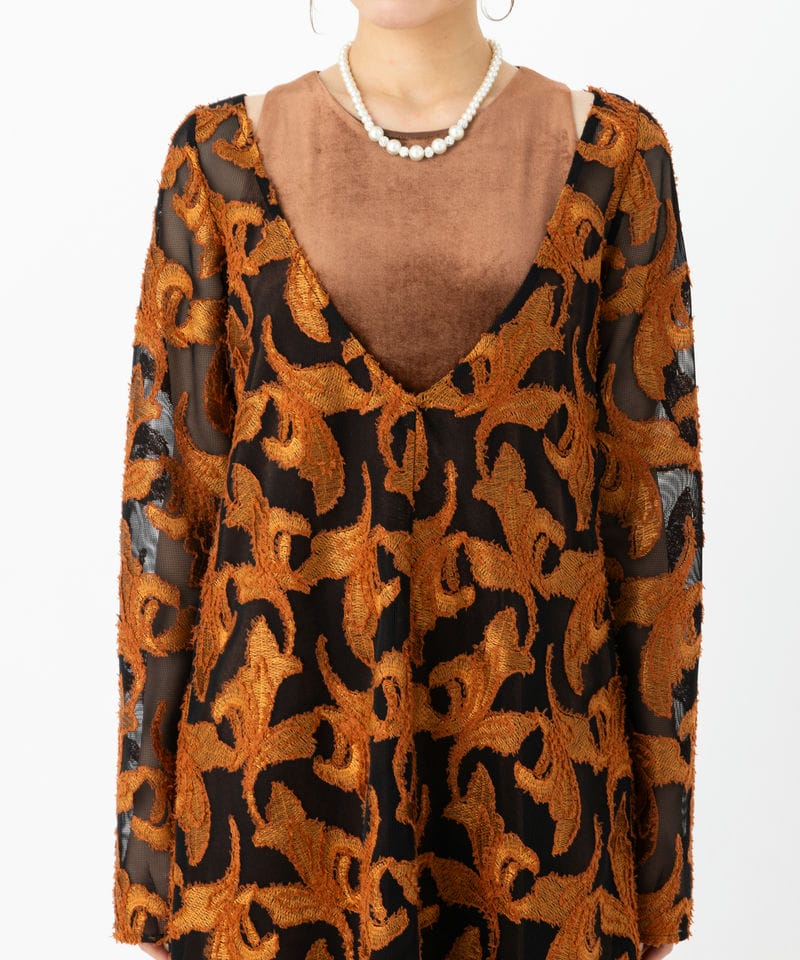 Ameri VINTAGE アメリヴィンテージ 2WAYチンツフィニッシュアライン