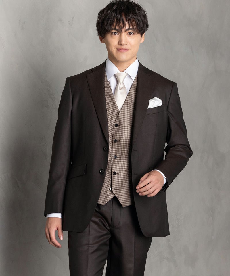 SUIT SQUARE スーツスクエア 【セット】ドット柄シルクタイ&シルク