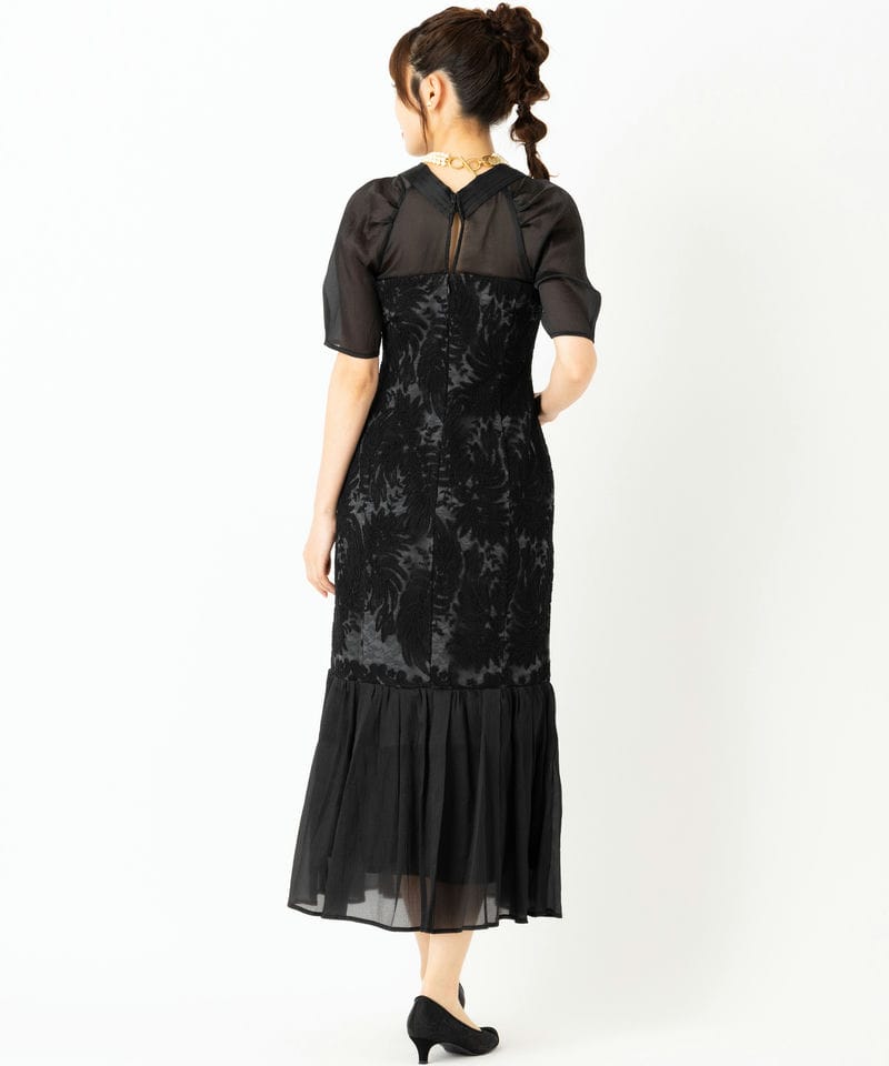 LAGUNAMOON ラグナムーン LADYエンブロイダリーマーメイドドレス