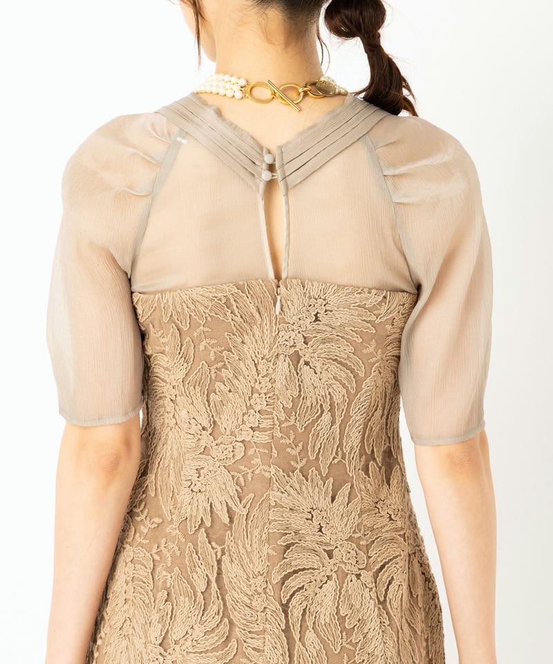 LAGUNAMOON ラグナムーン LADYエンブロイダリーマーメイドドレス