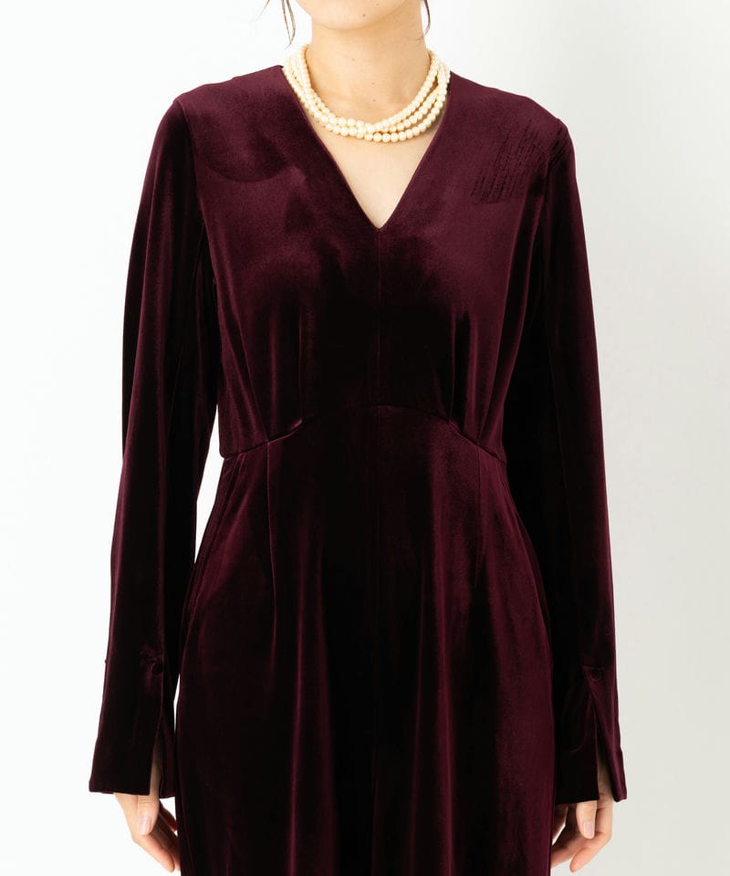 Ameri VINTAGE アメリヴィンテージ ベロアエレガントロンパース その他