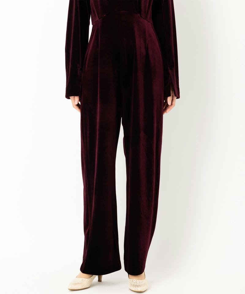 Ameri VINTAGE アメリヴィンテージ ベロアエレガントロンパース その他