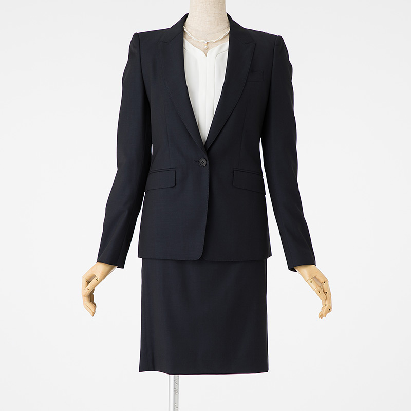 ICB 【スーツ3点SET】アイシービー ジャケット+スカート+ブラウス