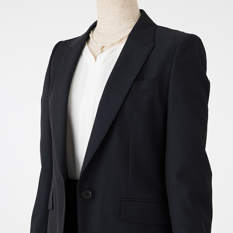 ICB 【スーツ3点SET】アイシービー ジャケット+スカート+ブラウス