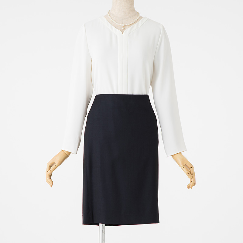 ICB 【スーツ3点SET】アイシービー ジャケット+スカート+ブラウス