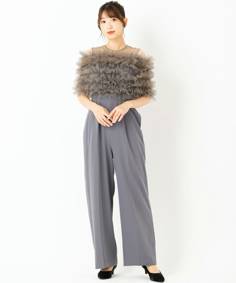 LAGUNAMOON ラグナムーン LADYチュールオフショルパンツドレス その他