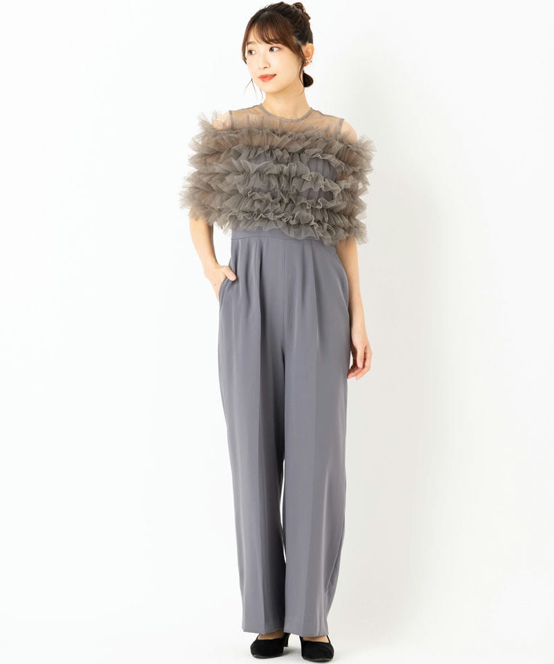 LAGUNAMOON ラグナムーン LADYチュールオフショルパンツドレス その他