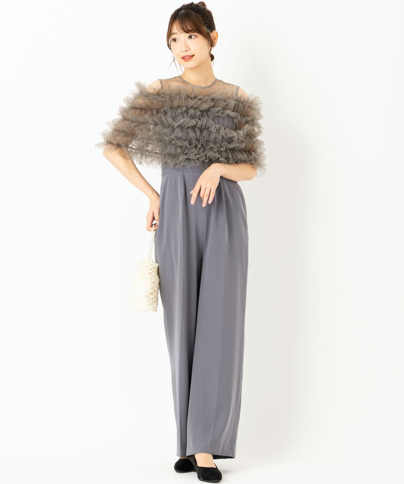 LAGUNAMOON ラグナムーン LADYチュールオフショルパンツドレス その他