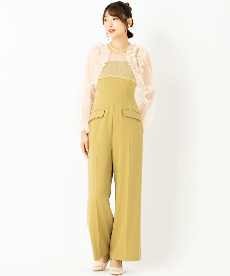 LilyBrown リリーブラウン チュールボレロセットコンビネゾン その他 x