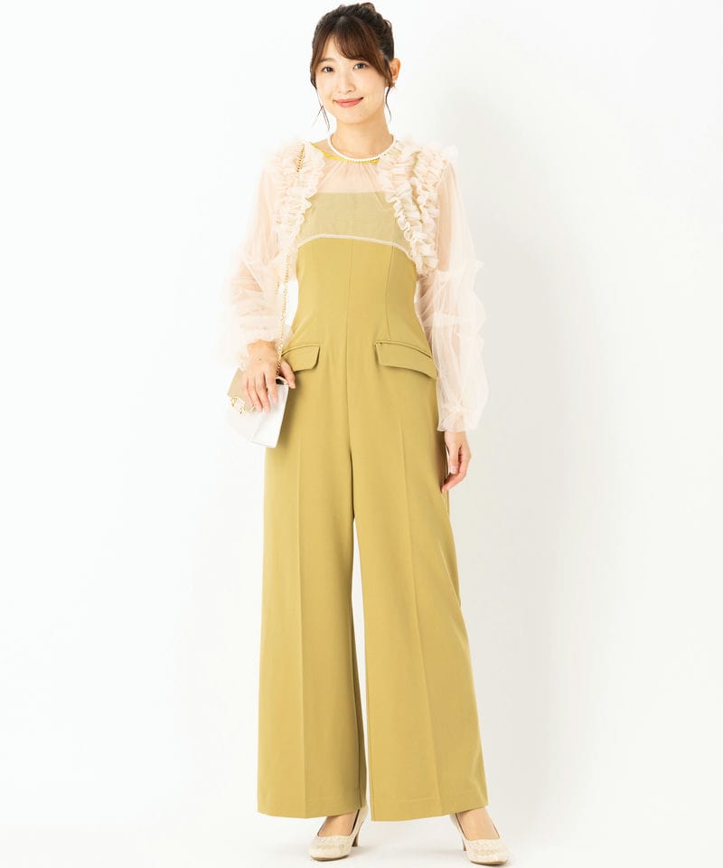 LilyBrown リリーブラウン チュールボレロセットコンビネゾン その他 x LilyBrown リリーブラウン チュールボレロセットコンビネゾン その他 x
