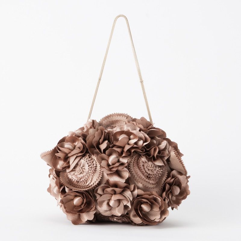 Ships little black シップスリトルブラック フラワーモチーフ