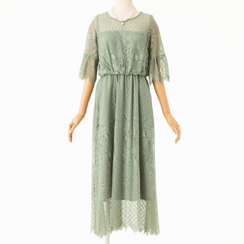 apart by lowrys アパートバイローリーズ フラワー×ドットパネルレース