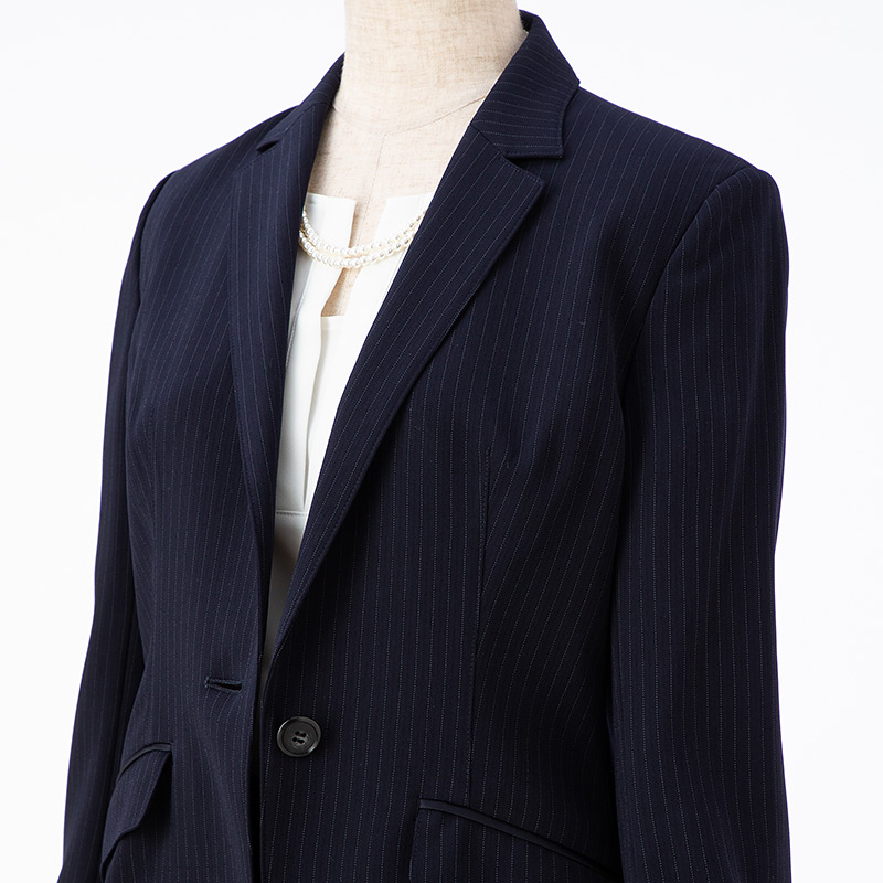 INDIVI 【スーツ3点SET】インディヴィ ジャケット+スカート+ブラウス