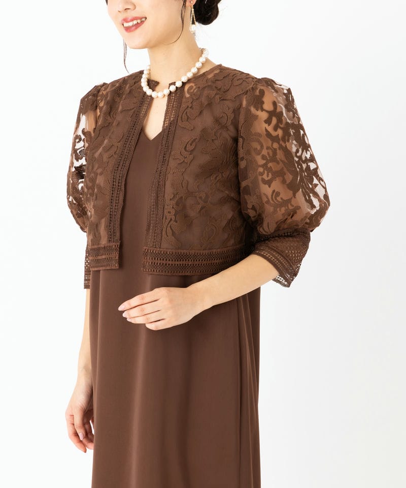 Ameri VINTAGE アメリヴィンテージ ウントレースボレロレイヤード