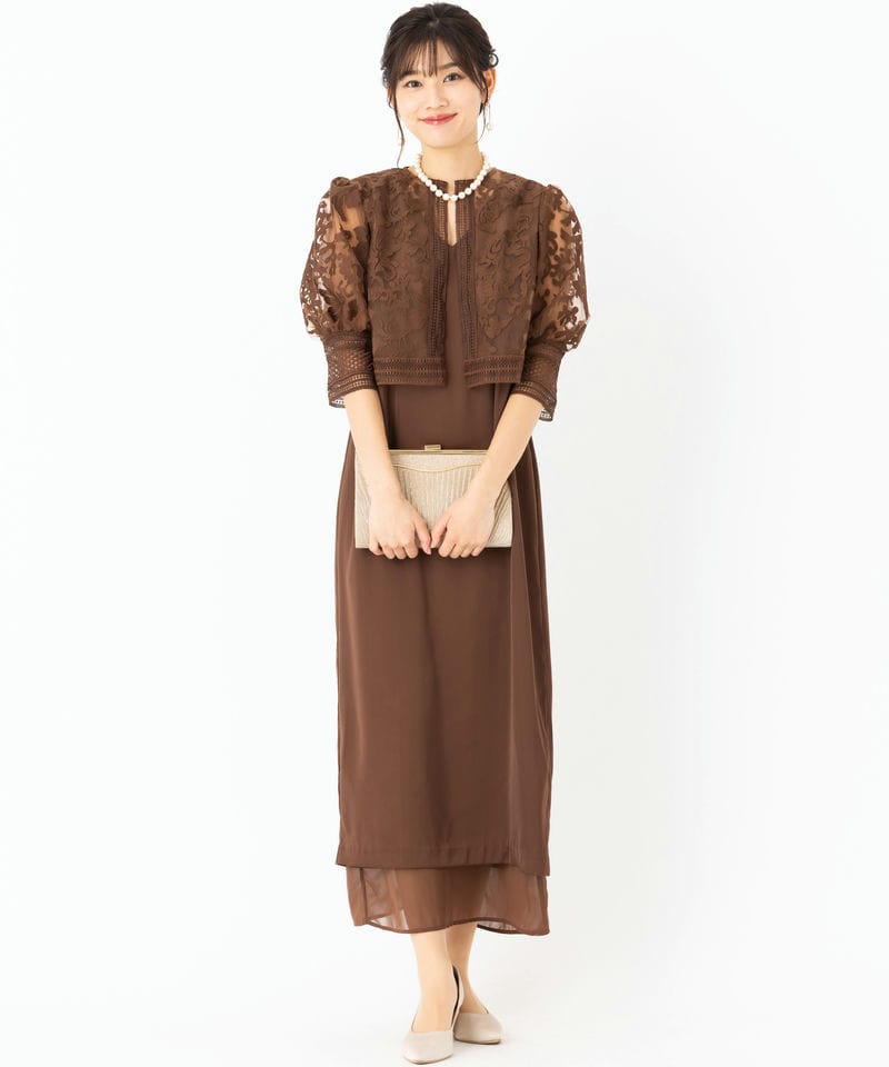 Ameri VINTAGE アメリヴィンテージ ウントレースボレロレイヤード