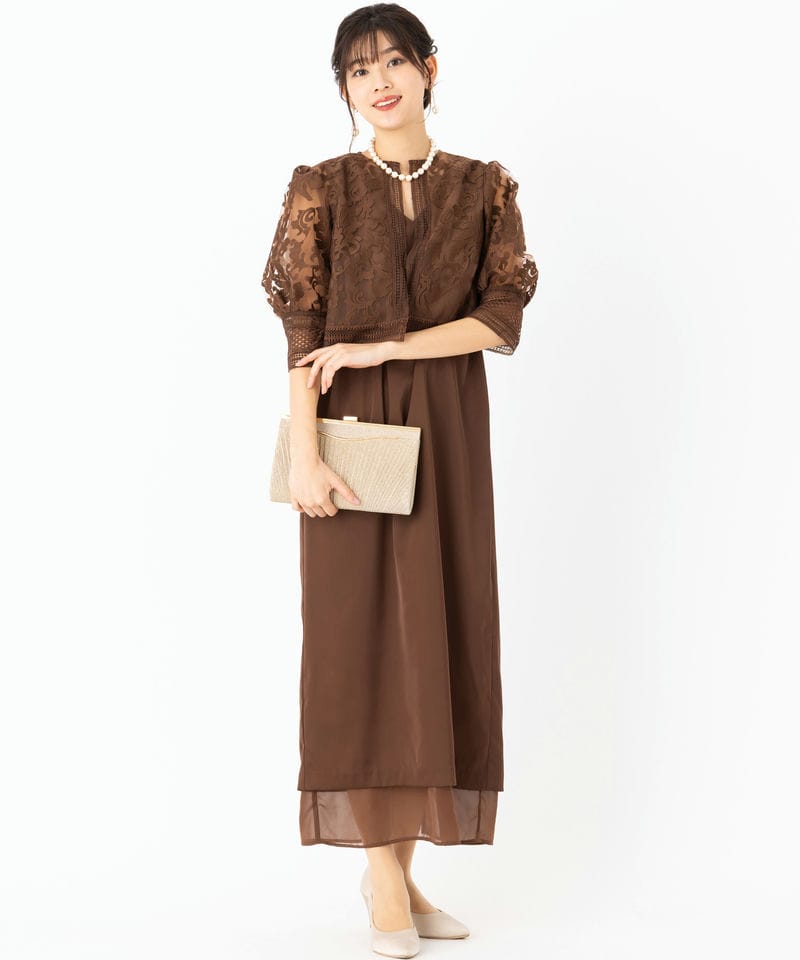 Ameri VINTAGE アメリヴィンテージ ウントレースボレロレイヤード