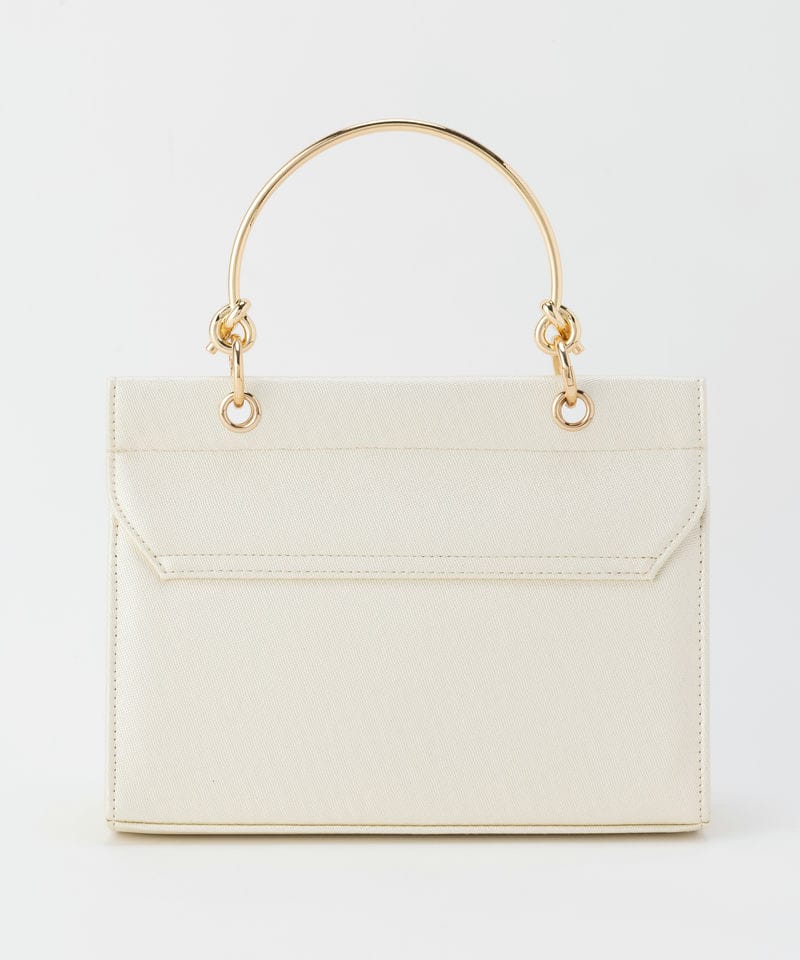 Select Shop 2wayメタルハンドルラメバッグ ベージュ系 | 結婚式 