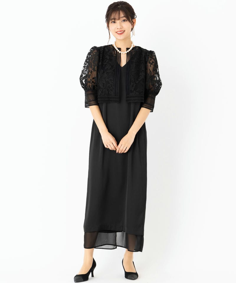 Ameri VINTAGE アメリヴィンテージ ウントレースボレロレイヤード