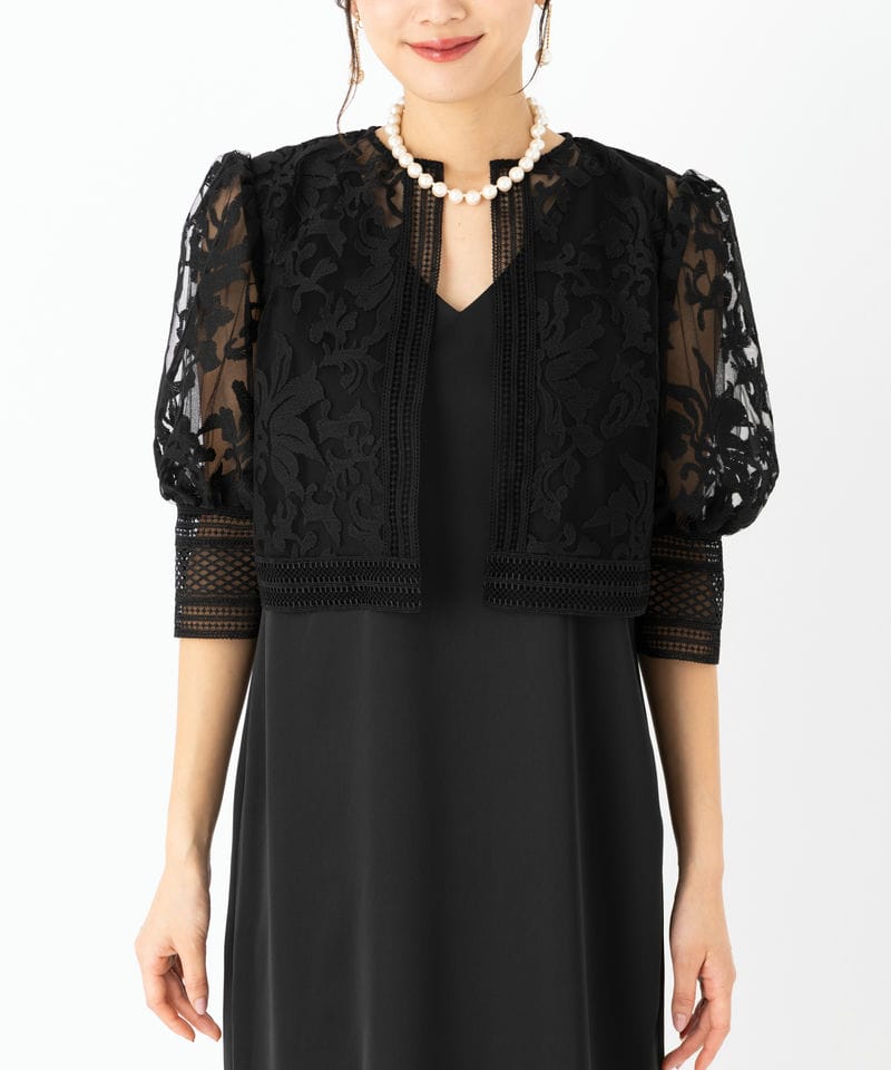 Ameri VINTAGE アメリヴィンテージ ウントレースボレロレイヤード