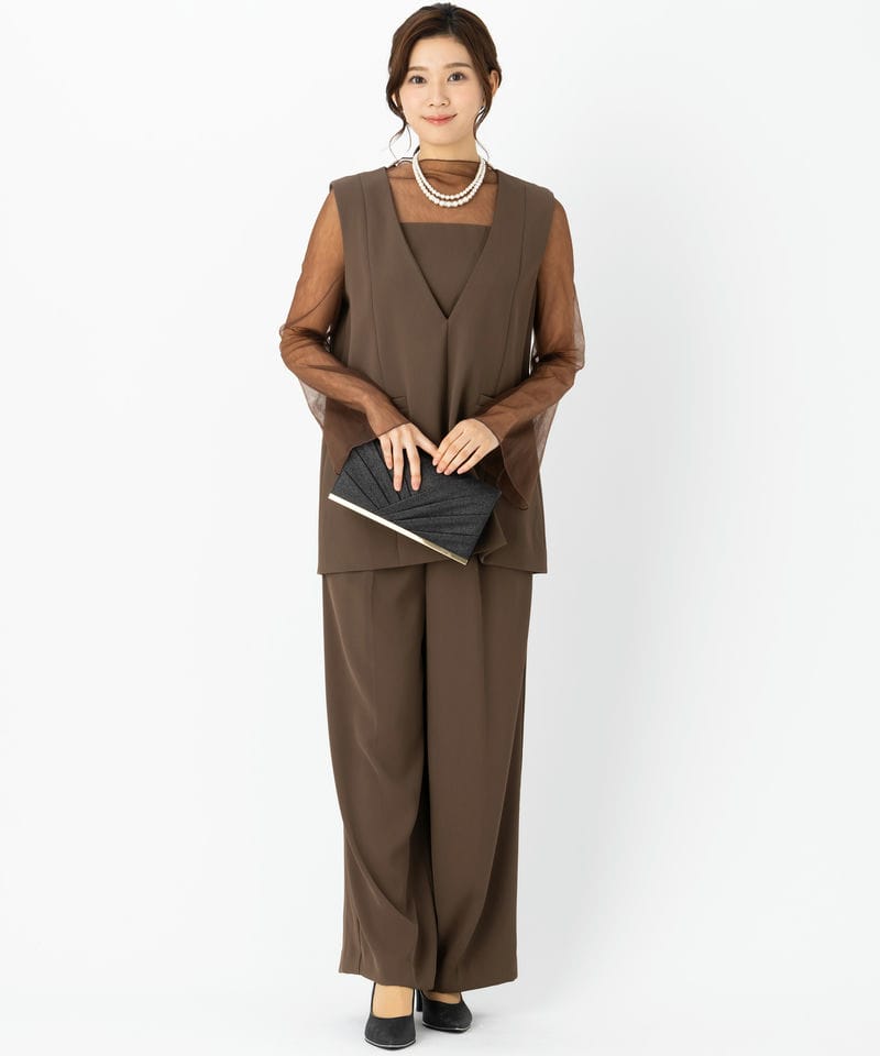 Ameri VINTAGE アメリヴィンテージ スパンコールレースロンパース