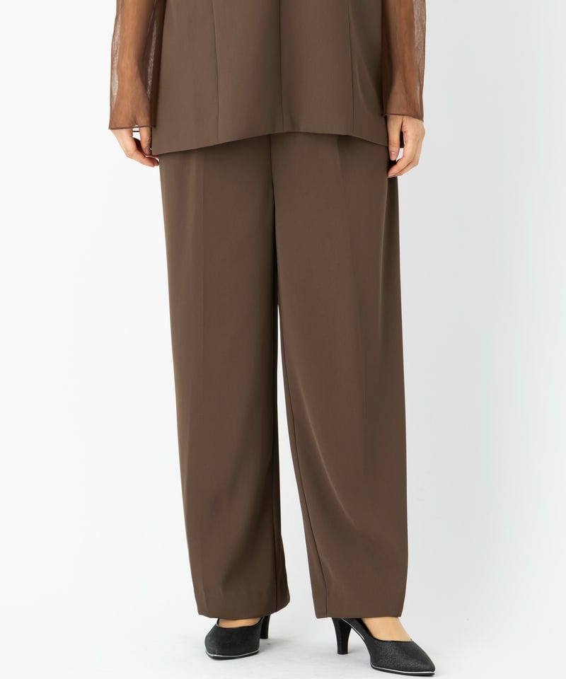 Select Shop 【パンツドレス2点SET】チュールレイヤードトップスワイド