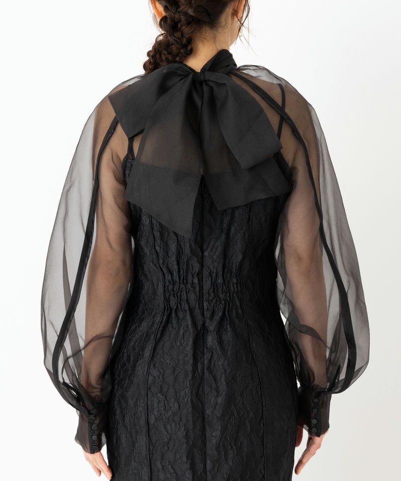 FRAY I.D フレイアイディー グロッシーレースジャガードマーメイド