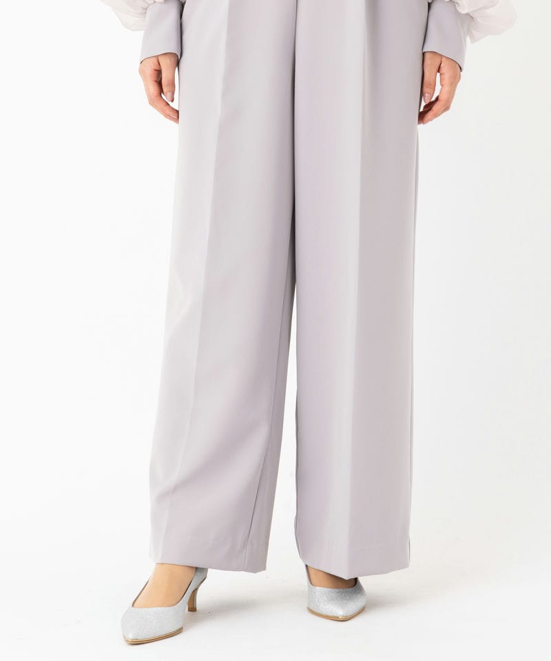 SNIDEL スナイデル シアーTOPSベアオールインワン グレー系 | 結婚式